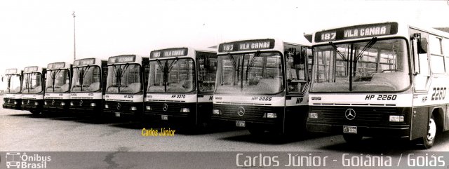 HP Transportes Coletivos 2260 na cidade de Goiânia, Goiás, Brasil, por Carlos Júnior. Número da foto: #624391.