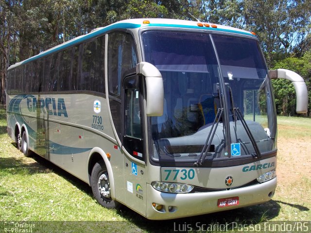 Viação Garcia 7730 na cidade de Passo Fundo, Rio Grande do Sul, Brasil, por Luis Scariot. Número da foto: #626565.