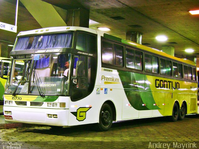 Empresa Gontijo de Transportes 15770 na cidade de Belo Horizonte, Minas Gerais, Brasil, por Andrey Gustavo. ID da foto: 625720.