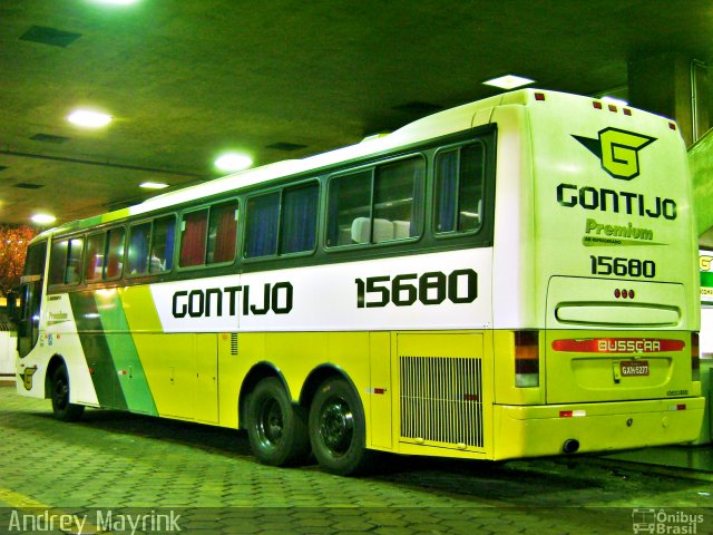 Empresa Gontijo de Transportes 15680 na cidade de Belo Horizonte, Minas Gerais, Brasil, por Andrey Gustavo. Número da foto: #625770.