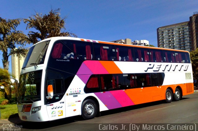 Transportadora Turística Petitto 2500 na cidade de Goiânia, Goiás, Brasil, por Carlos Júnior. ID da foto: 626172.