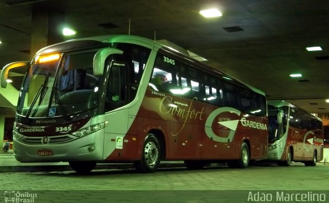 Expresso Gardenia 3345 na cidade de Belo Horizonte, Minas Gerais, Brasil, por Adão Raimundo Marcelino. Número da foto: #626628.