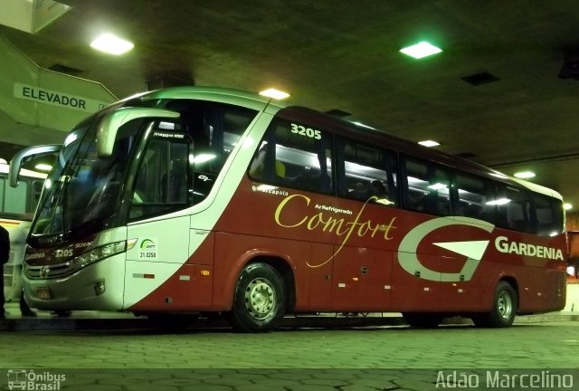 Expresso Gardenia 3205 na cidade de Belo Horizonte, Minas Gerais, Brasil, por Adão Raimundo Marcelino. Número da foto: #626636.