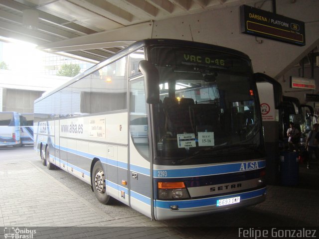 ALSA 2393 na cidade de Madrid, Madrid, Madrid, Espanha, por Felipe Gonzalez. Número da foto: #626525.