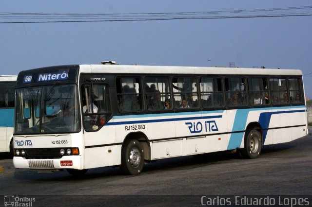Rio Ita RJ 152.083 na cidade de Niterói, Rio de Janeiro, Brasil, por Carlos Eduardo Lopes. Número da foto: #624895.