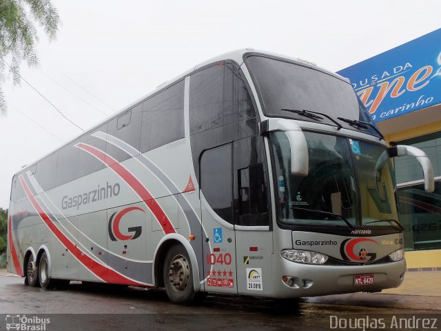Gasparzinho Turismo 1040 na cidade de Trindade, Goiás, Brasil, por Douglas Andrez. Número da foto: #627526.
