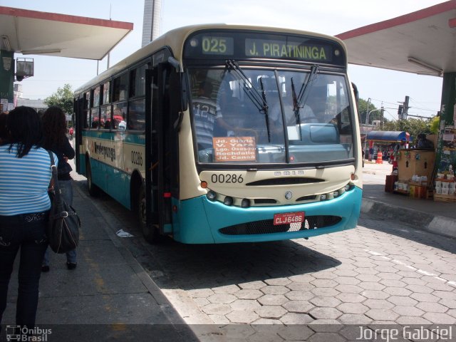 Auto Viação Urubupungá 00286 na cidade de Osasco, São Paulo, Brasil, por Jorge  Gabriel. ID da foto: 627428.