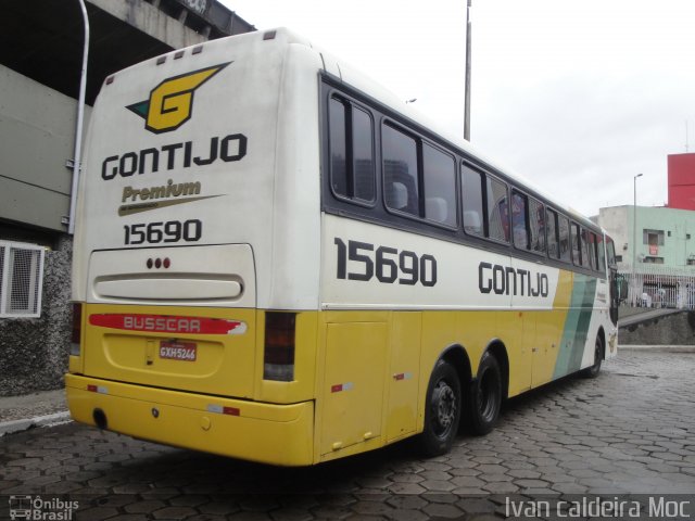 Empresa Gontijo de Transportes 15690 na cidade de Belo Horizonte, Minas Gerais, Brasil, por Ivan Caldeira Moc. ID da foto: 629910.