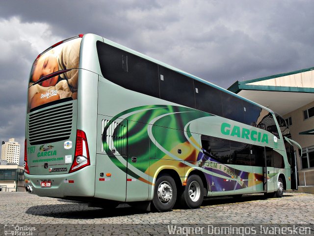 Viação Garcia 7197 na cidade de Curitiba, Paraná, Brasil, por Wagner Domingos Ivanesken. Número da foto: #629777.