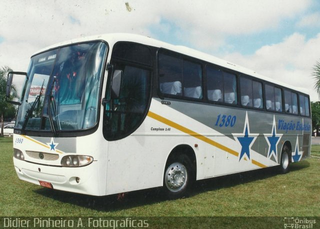 Viação Estrela 1380 na cidade de Goiânia, Goiás, Brasil, por Clébio Júnior. Número da foto: #629052.