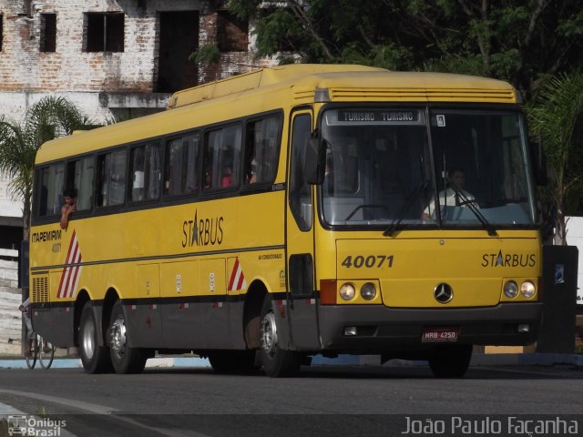 Viação Itapemirim 40071 na cidade de Aparecida, São Paulo, Brasil, por João Paulo Façanha. ID da foto: 630471.