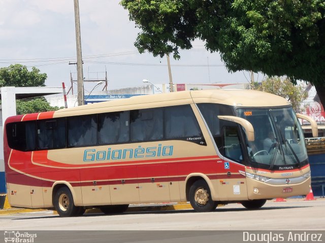 Auto Viação Goianésia 165003-3 na cidade de Goiânia, Goiás, Brasil, por Douglas Andrez. ID da foto: 629636.