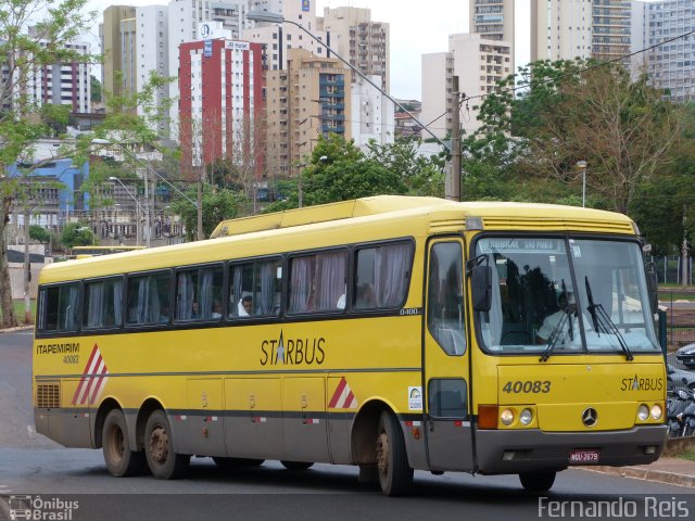 Viação Itapemirim 40083 na cidade de Ribeirão Preto, São Paulo, Brasil, por Fernando Reis. ID da foto: 629822.