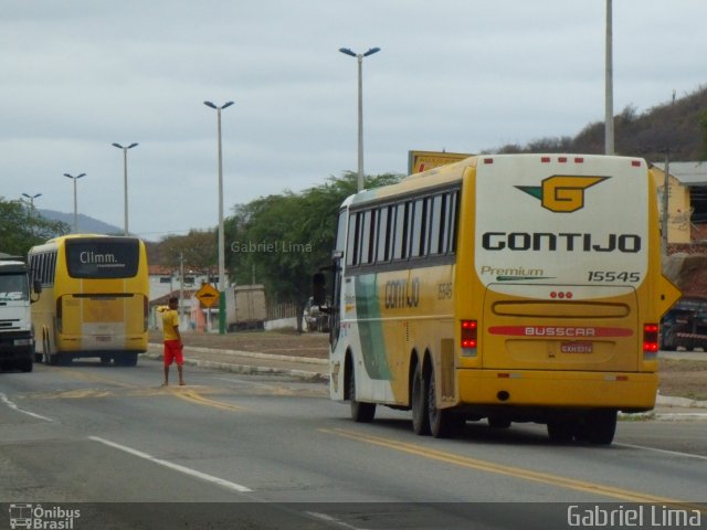 Empresa Gontijo de Transportes 15545 na cidade de Jequié, Bahia, Brasil, por Gabriel Bispo. ID da foto: 628652.