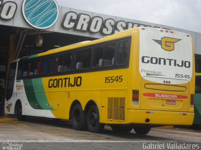 Empresa Gontijo de Transportes 15545 na cidade de Perdões, Minas Gerais, Brasil, por Gabriel Valladares. Número da foto: #632101.