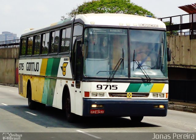 Empresa Gontijo de Transportes 9715 na cidade de São Paulo, São Paulo, Brasil, por Jonas Pereira. ID da foto: 631315.