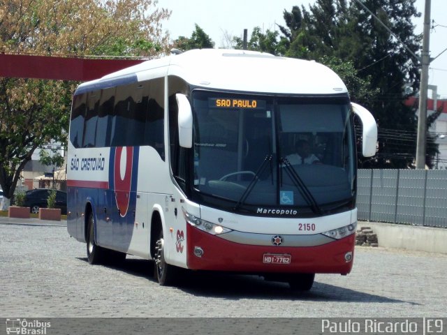 Viação São Cristóvão 2150 na cidade de Divinópolis, Minas Gerais, Brasil, por Paulo Ricardo. Número da foto: #631495.
