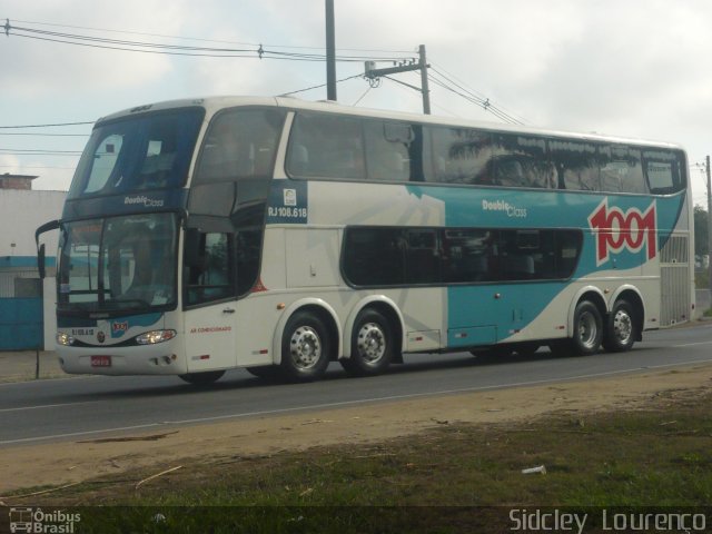 Auto Viação 1001 RJ 108.618 na cidade de Campos dos Goytacazes, Rio de Janeiro, Brasil, por Sidcley Lourenço. ID da foto: 632100.