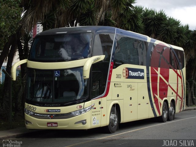 TransTupi Turismo e Fretamento 3800 na cidade de Curitiba, Paraná, Brasil, por Wagner Domingos Ivanesken. Número da foto: #633448.