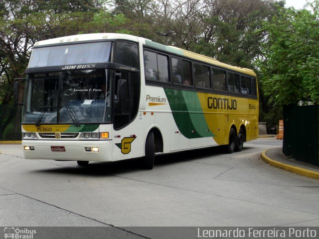 Empresa Gontijo de Transportes 15360 na cidade de São Paulo, São Paulo, Brasil, por Leonardo Ferreira Porto. ID da foto: 633284.