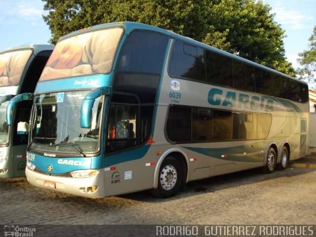 Viação Garcia 6039 na cidade de Maringá, Paraná, Brasil, por Rodrigo  Gutierrez Rodrigues. Número da foto: #633585.