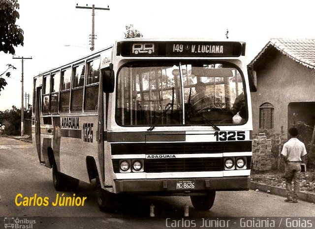 Rápido Araguaia 1325 na cidade de Goiânia, Goiás, Brasil, por Carlos Júnior. Número da foto: #634668.