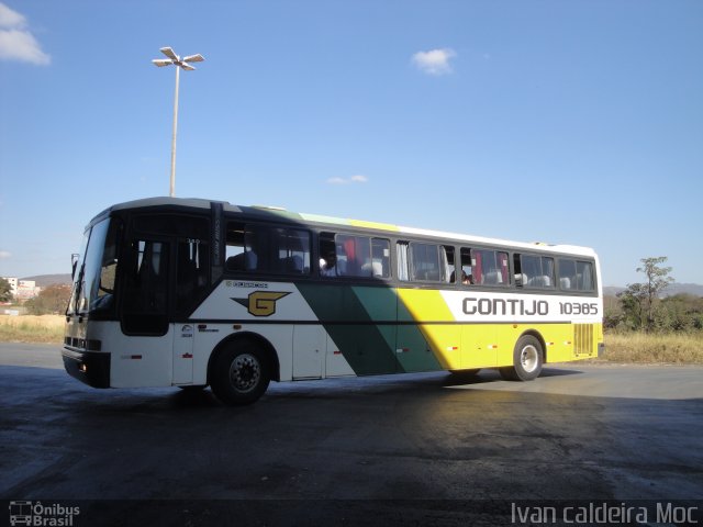 Empresa Gontijo de Transportes 10385 na cidade de Montes Claros, Minas Gerais, Brasil, por Ivan Caldeira Moc. Número da foto: #634789.
