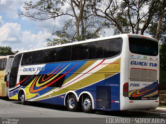 Guaçu Tur Viagens e Turismo 7500 na cidade de São Paulo, São Paulo, Brasil, por EDUARDO - SOROCABUS. Número da foto: #634954.