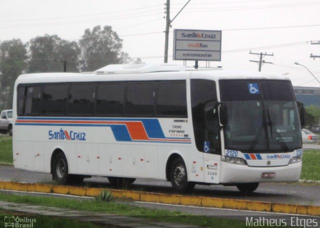 VUSC - Viação União Santa Cruz 2120 na cidade de Santa Cruz do Sul, Rio Grande do Sul, Brasil, por Matheus Etges. Número da foto: #634852.