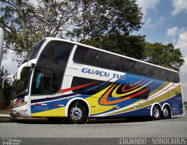 Guaçu Tur Viagens e Turismo 7500 na cidade de São Paulo, São Paulo, Brasil, por EDUARDO - SOROCABUS. ID da foto: 634962.