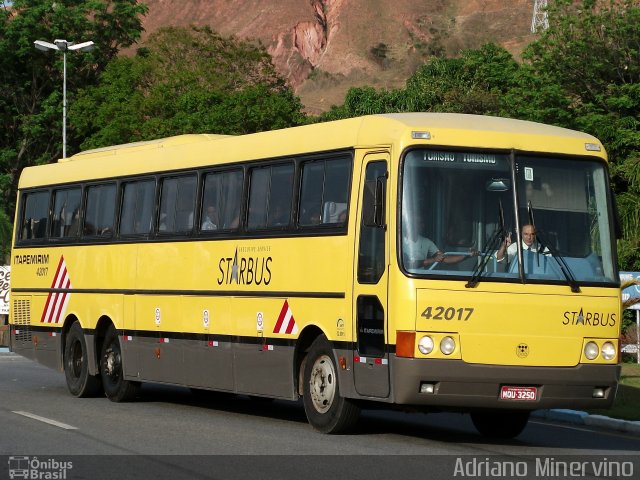 Viação Itapemirim 42017 na cidade de Aparecida, São Paulo, Brasil, por Adriano Minervino. ID da foto: 635352.