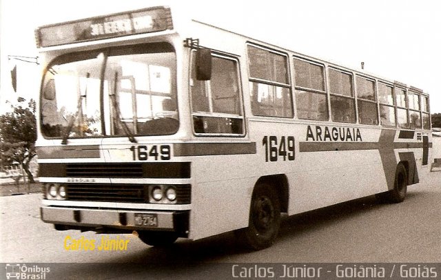 Rápido Araguaia 1649 na cidade de Goiânia, Goiás, Brasil, por Carlos Júnior. ID da foto: 634671.