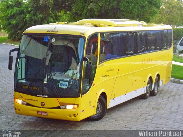 Viação Itapemirim 5063 na cidade de Maceió, Alagoas, Brasil, por Willian Pontual. Número da foto: #635077.