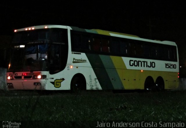 Empresa Gontijo de Transportes 15210 na cidade de Teresina, Piauí, Brasil, por Jairo Anderson Costa Sampaio. ID da foto: 637097.