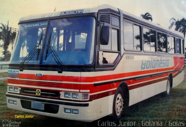 Auto Viação Goianésia 116003-5 na cidade de Goiânia, Goiás, Brasil, por Carlos Júnior. ID da foto: 636489.