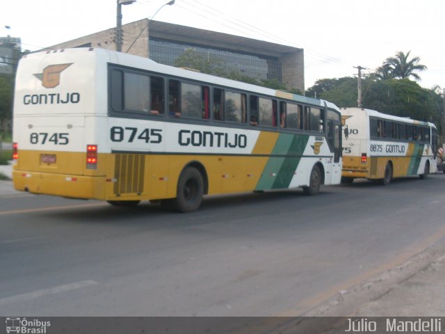 Empresa Gontijo de Transportes 8745 na cidade de Belo Horizonte, Minas Gerais, Brasil, por Júlio  Mandelli. ID da foto: 636653.