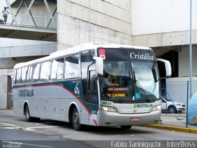 Expresso Cristália 4031 na cidade de Campinas, São Paulo, Brasil, por Fábio Takahashi Tanniguchi. Número da foto: #636881.