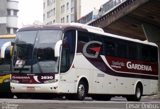 Expresso Gardenia 2830 na cidade de Belo Horizonte, Minas Gerais, Brasil, por César Ônibus. Número da foto: #637162.