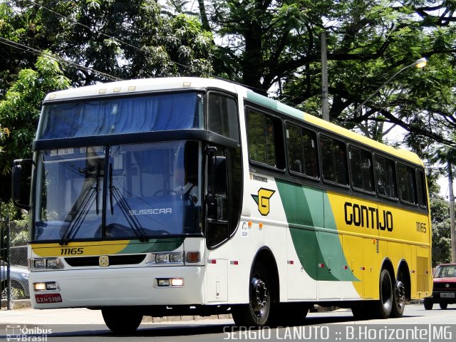 Empresa Gontijo de Transportes 11165 na cidade de Belo Horizonte, Minas Gerais, Brasil, por Sérgio Augusto Braga Canuto. ID da foto: 637387.