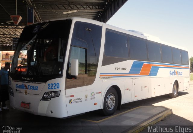 VUSC - Viação União Santa Cruz 2220 na cidade de Santa Cruz do Sul, Rio Grande do Sul, Brasil, por Matheus Etges. Número da foto: #637041.