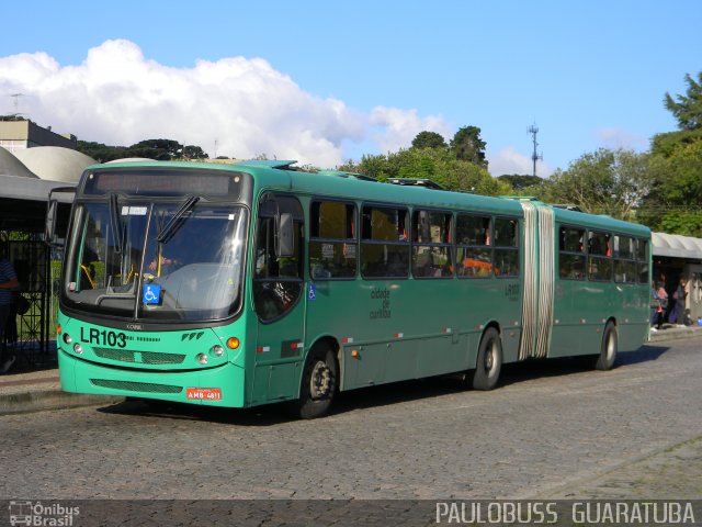 Araucária Transportes Coletivos LR103 na cidade de Curitiba, Paraná, Brasil, por Paulobuss  Guaratuba. ID da foto: 639044.