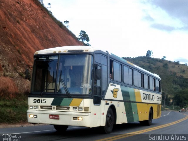 Empresa Gontijo de Transportes 9815 na cidade de Catuji, Minas Gerais, Brasil, por Sandro Alves. ID da foto: 638230.