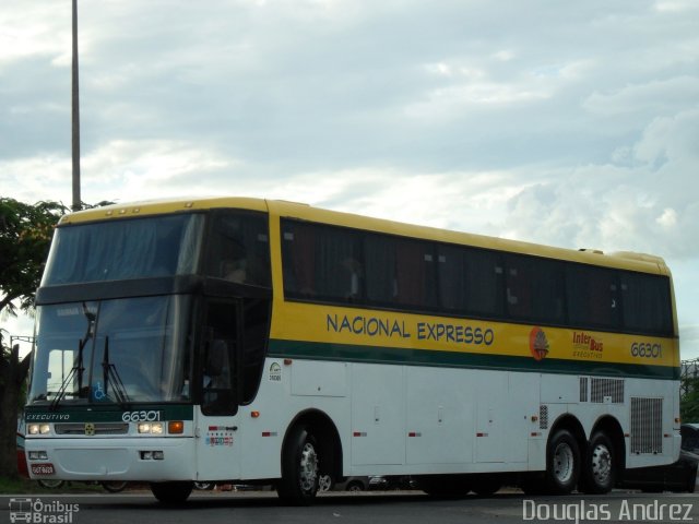 Nacional Expresso 66301 na cidade de Goiânia, Goiás, Brasil, por Douglas Andrez. ID da foto: 638648.