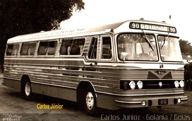 Viação Paraúna 90 na cidade de Paraúna, Goiás, Brasil, por Carlos Júnior. ID da foto: 638126.