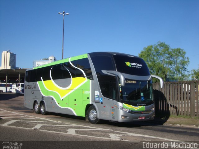 Brasil Sul Linhas Rodoviárias 2540 na cidade de Porto Alegre, Rio Grande do Sul, Brasil, por Eduardo Machado. Número da foto: #638690.