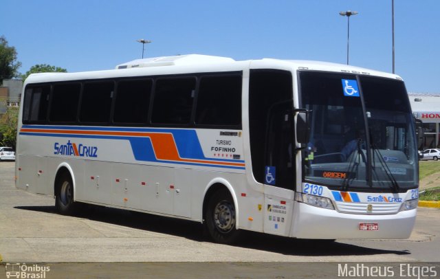 VUSC - Viação União Santa Cruz 2130 na cidade de Santa Cruz do Sul, Rio Grande do Sul, Brasil, por Matheus Etges. ID da foto: 639774.