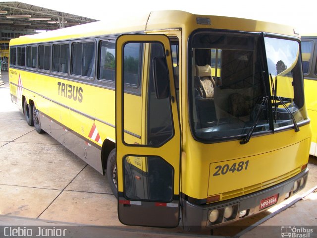 Viação Itapemirim 20481 na cidade de SIA, Distrito Federal, Brasil, por Clébio Júnior. ID da foto: 639496.