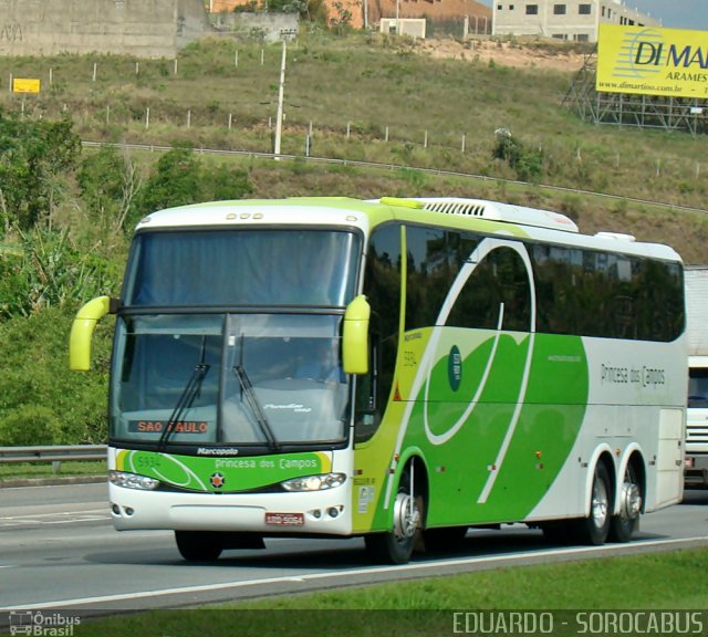 Expresso Princesa dos Campos 5934 na cidade de Araçariguama, São Paulo, Brasil, por EDUARDO - SOROCABUS. Número da foto: #639823.