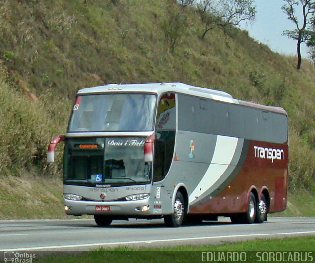 Transpen Transporte Coletivo e Encomendas 34000 na cidade de Araçariguama, São Paulo, Brasil, por EDUARDO - SOROCABUS. Número da foto: #639861.