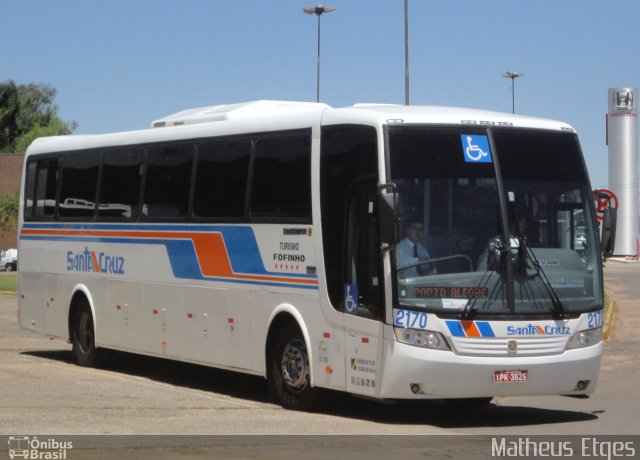 VUSC - Viação União Santa Cruz 2170 na cidade de Santa Cruz do Sul, Rio Grande do Sul, Brasil, por Matheus Etges. Número da foto: #639789.